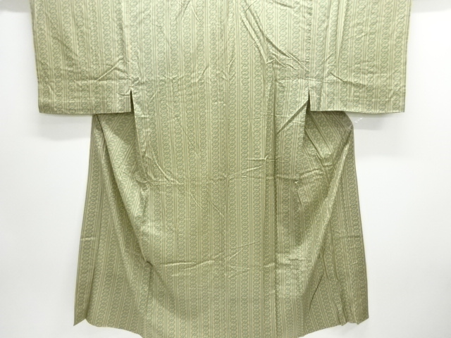 アンティーク　吉原繋ぎ模様単衣男物長襦袢